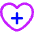 Heart Cross Icon from Flex Neon Set