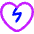 Broken Heart Icon from Flex Neon Set | Free Download as SVG Vector and Transparent PNG | Streamline icons