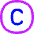 Copyright Icon from Flex Neon Set