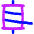 Thread Post Tweet Icon from Flex Neon Set