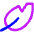 Feather Pen Icon from Flex Neon Set