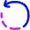 Rotate Left Icon from Flex Neon Set