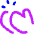 Clapping Icon from Flex Neon Set