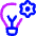 Lighting Setting Gear Icon from Flex Neon Set