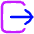 Logout 1 Icon from Flex Neon Set