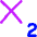 Subscript 1 Icon from Flex Neon Set