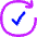 Check Forward Icon from Flex Neon Set