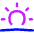 Sunset Icon from Flex Neon Set