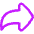 Forward Email Icon from Flex Neon Set