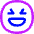 Smiley Laughing 2 Icon from Flex Neon Set