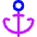 Anchor Icon from Flex Neon Set