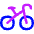 Bicycle Bike Icon from Flex Neon Set