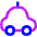 Car Taxi 1 Icon from Flex Neon Set