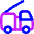Firefighter Truck Icon from Flex Neon Set