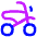 Motorcycle Side Icon from Flex Neon Set