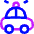 Police Car Icon from Flex Neon Set