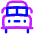School Bus Front Icon from Flex Neon Set