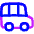 School Bus Side Icon from Flex Neon Set