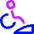 Disability Slope Icon from Flex Neon Set
