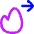 Fire Exit Icon from Flex Neon Set