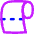 Toilet Paper Icon from Flex Neon Set