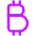 Bitcoin Icon from Flex Neon Set