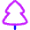 Pine Tree Icon from Flex Neon Set