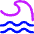 Tidal Wave Icon from Flex Neon Set