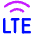 Cellular Network Lte Icon from Flex Neon Set