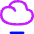 Cloud Remove Icon from Flex Neon Set