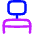 Workspace Desk Icon from Flex Neon Set