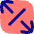 Line Arrow Expand Diagonal 4 Icon from Flex Pop Set