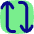 Line Arrow Reload Vertical 1 Icon from Flex Pop Set