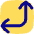 Line Arrow Bottom Right Corner Icon from Flex Pop Set