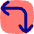Line Arrow Top Right Corner Icon from Flex Pop Set