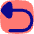 Triangle Arrow Turn Backward Icon from Flex Pop Set