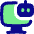 Computer Ai Robot Icon from Flex Pop Set