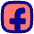 Facebook Logo 1 Icon from Flex Pop Set
