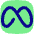 Meta Logo Icon from Flex Pop Set