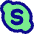 Skype Logo Icon from Flex Pop Set