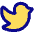 Twitter Logo Icon from Flex Pop Set