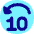 Button Jump Backward 10 Icon from Flex Pop Set