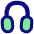 Headphones Icon from Flex Pop Set | Free Download as SVG Vector and Transparent PNG | Streamline icons