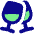 Champagne Party Alcohol Icon from Flex Pop Set