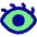 Eye Optic Icon from Flex Pop Set | Free Download as SVG Vector and Transparent PNG | Streamline icons