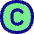 Copyright Icon from Flex Pop Set