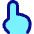 Hand Cursor Icon from Flex Pop Set