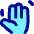 Waving Hand Icon from Flex Pop Set