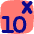 Exponent Number Icon from Flex Pop Set