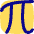Pi Symbol Icon from Flex Pop Set